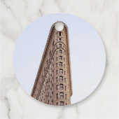 Flatiron Building Bedankjes Labels (Achterkant)