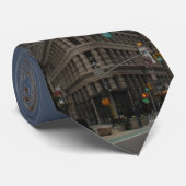 Flatiron Building Cravate NY City Souvenir Necktie (Roulé)