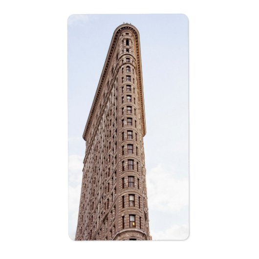 Flatiron Building Etiket (Voorkant)