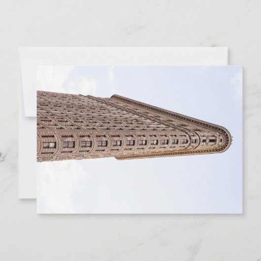 Flatiron Building Feestdagenkaart (Voorkant)