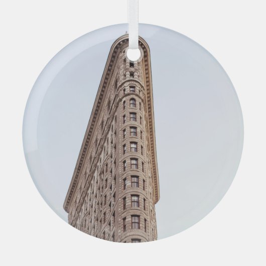 Flatiron Building Glas Ornament (Voorkant)