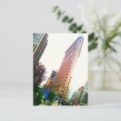 Flatiron Building, helder Briefkaart (Staand voorkant)