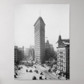 Flatiron Building -  New York - 1902 Poster (Voorkant)
