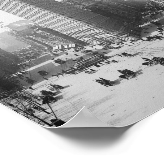 Flatiron Building -  New York - 1902 Poster (Hoek)