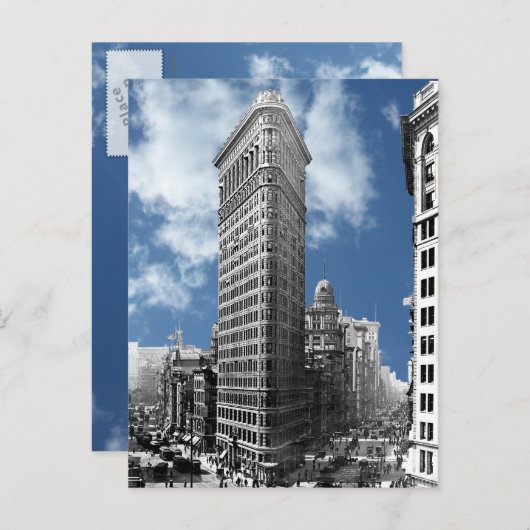 Flatiron Building New York City Briefkaart (Voorkant / Achterkant)