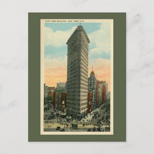  Flatiron Building New York City Briefkaart (Voorkant)