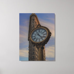 Flatiron Building, New York City Canvas Afdruk