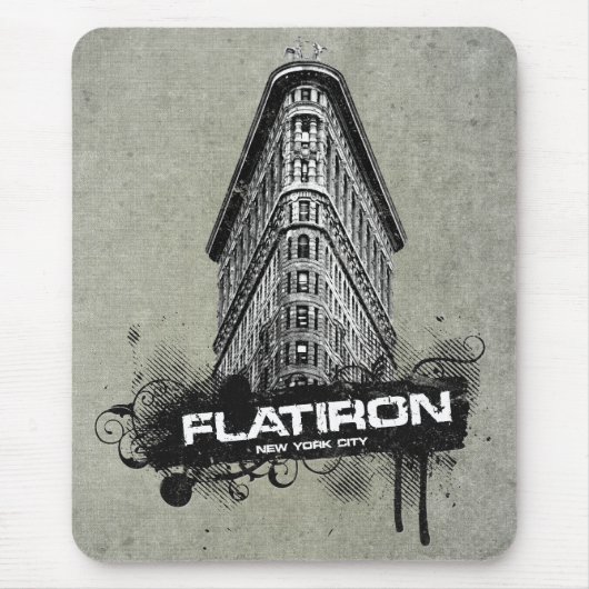 Flatiron Building New York City Mousemat Muismat (Voorkant)