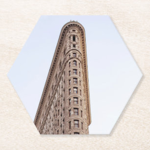 Flatiron building postcard kartonnen onderzetters
