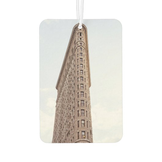 Flatiron building postcard luchtverfrisser (Achterkant)