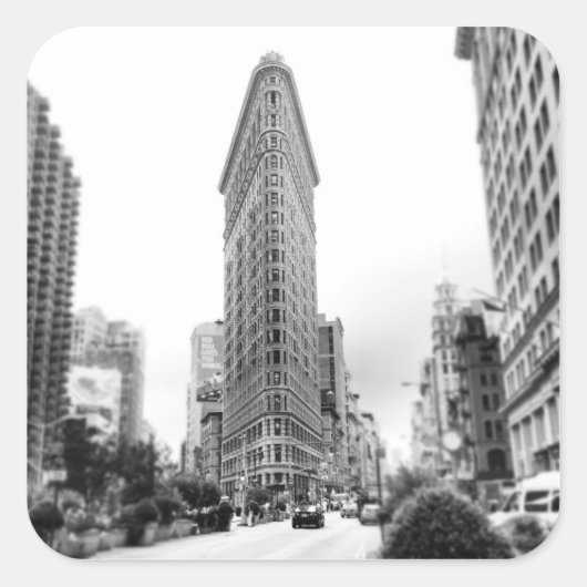 Flatiron Foto Stickers (Voorkant)