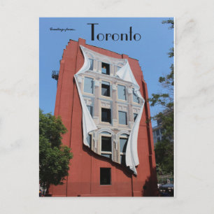 Flatiron Mural Gooderham Building Toronto, Verenig Briefkaart