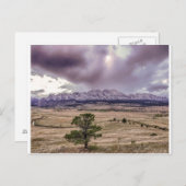 Flatirons bij zonsondergang briefkaart (Voorkant / Achterkant)