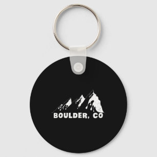 Flatirons Boulder Colorado Klimmen Wandelen Reizen Sleutelhanger