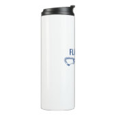 Flatirons Colorado Rock Klimmen Quickdraw Thermosbeker (Gedraaid links)