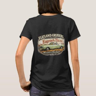 Flatland Cruisers Car Club–Eugene's Pizza T-shirt