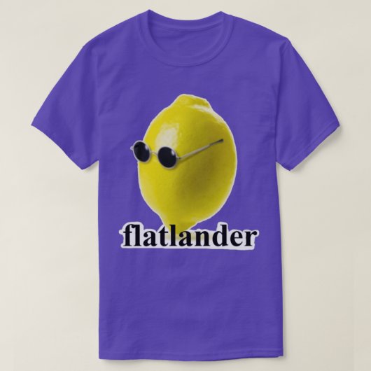 Flatlander Lemon T-shirt (Design voorkant)