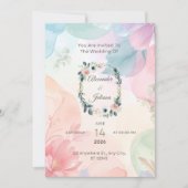 Flats invitation card (Devant)