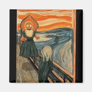 Flatwood Monster Funny Cryptid West Virginia Souv Magneet