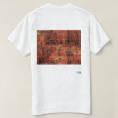 Flau Red — T-Shirt à impression au dos (Design dos)