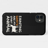 Flauwvallen Geiten Zijn Mijn Spirituele Dier Funny Case-Mate iPhone Case (Achterkant (horizontaal))