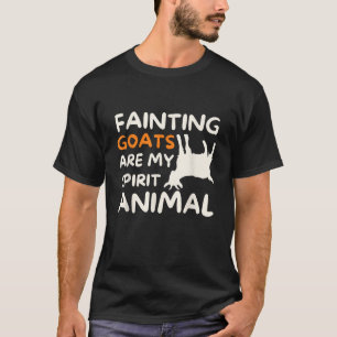 Flauwvallende Geiten Zijn Mijn Spirit Animal Grapp T-shirt