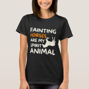 Flauwvallende Paarden Zijn Mijn Favoriete Dier Gra T-shirt
