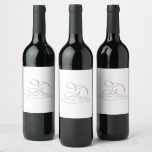 FlawlessDreams Eten en Drinken Label Set Wijn Etiket