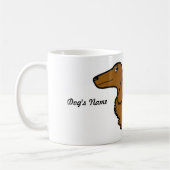 FLDR "I Love My" LH Red Doxie Character Mok. Koffiemok (Links)