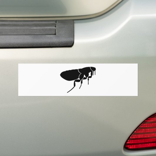 Flea Bumpersticker (Op auto)