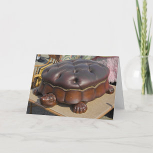 Flea Market Card - Turtle Ottoman Kaart