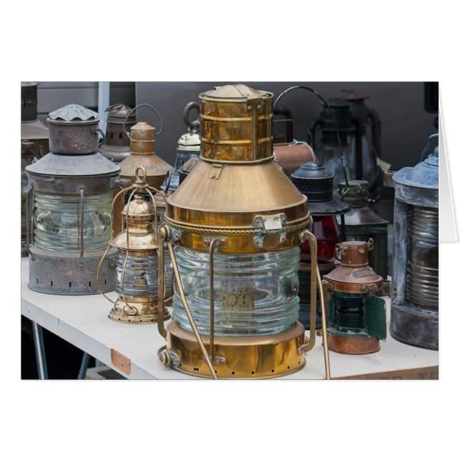 Flea-marktkaart (Voorkant Horizontaal)