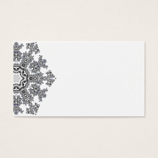 Fléau de neige en argent (Devant)