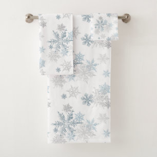Fléau de neige gris bleu et argenté