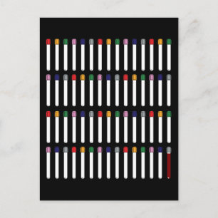 Flebotomie buizen briefkaart