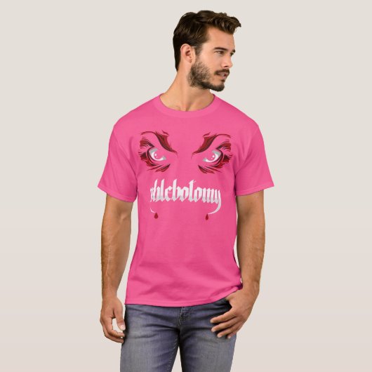 Flebotomie Flebotomist Vampier Bloedarts Verpleegk T-shirt (Voorkant volledig)