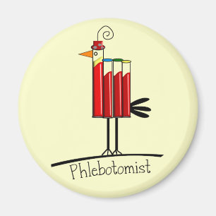 Flebotomist "Blood Tube Bird" — Giften Magneet