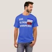 Flebotomist Laboratoriumtechnicus Het Bloed T-shirt (Voorkant volledig)