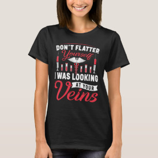 Flebotomist Phlebotomie Techni niet T-shirt