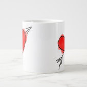 FLÈCHE CUPID 20 0z. Jumbo Mug (Devant)