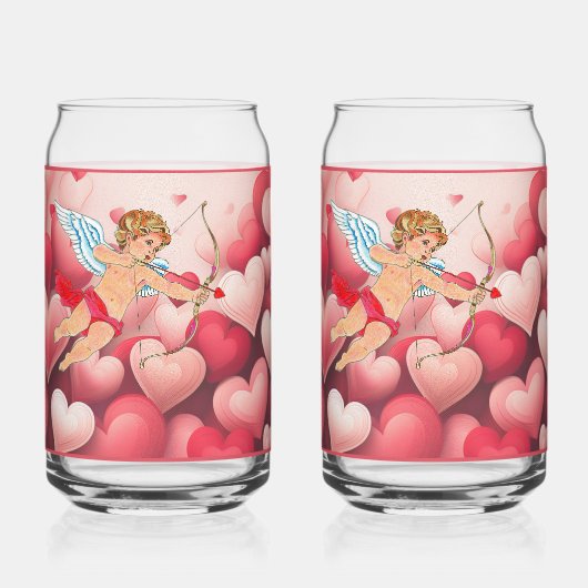 Flèche de la Saint-Valentin en verre (Recto)
