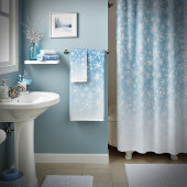 Flèche de neige à gradient bleu