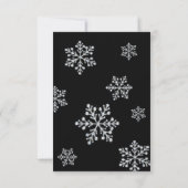 Flèche de neige en hiver RSVP (Dos)