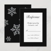 Flèche de neige en hiver RSVP (Devant / Derrière)
