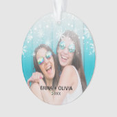 Flèche de neige Meilleures photos d'amis (devant)