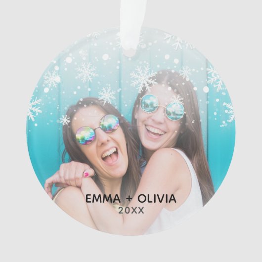 Flèche de neige Meilleures photos d'amis (devant)