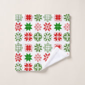 Flèche de neige scandinave (Gant de toilette)