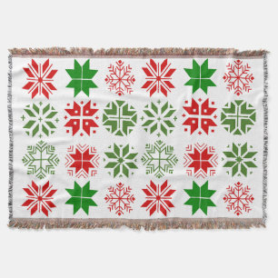 Flèche de neige scandinave Jetez une couverture