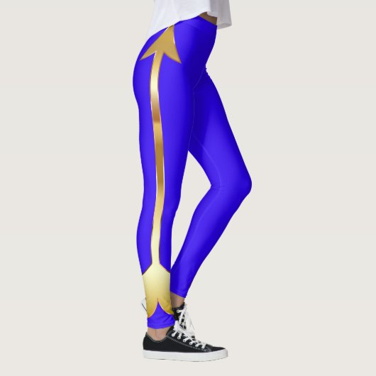 Flèche d'or Leggings bleus (Droite)