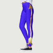 Flèche d'or Leggings bleus (Gauche)